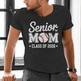 Senior Mom Class Of 2026 Baseball Retro Mom Graduation 2026 Men's V-Neck T-Shirt Senior Mom Class Of 2026 Baseball Retro Mom Graduation 2026 Men's V-Neck T-Shirt