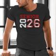 Senior Night Class Of 2026 Baseball Seniors Matching Team Men's V-Neck T-Shirt