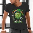 St Patricks Day Baseball Leprechaun Rainbow Green Baseball Men's V-Neck T-Shirt St Patricks Day Baseball Leprechaun Rainbow Green Baseball Men's V-Neck T-Shirt