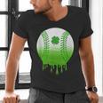 St Patricks Day Shamrock Baseball Irish Boys Kids Men Men's V-Neck T-Shirt