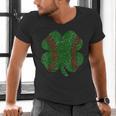 St Patricks Day Shamrock Baseball Saint Paddy's Men's V-Neck T-Shirt St Patricks Day Shamrock Baseball Saint Paddy's Men's V-Neck T-Shirt