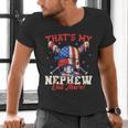 That's My Nephew Out There Baseball Cream Drip Crossed Bat Men's V-Neck T-Shirt That's My Nephew Out There Baseball Cream Drip Crossed Bat Men's V-Neck T-Shirt