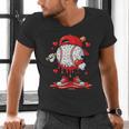 Valentine Baseball Drip Ice Cream Youth Boys Couples Men's V-Neck T-Shirt Valentine Baseball Drip Ice Cream Youth Boys Couples Men's V-Neck T-Shirt