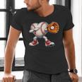 Valentine Baseball Heart Sport Love Valentines Day Boys Kids Men's V-Neck T-Shirt Valentine Baseball Heart Sport Love Valentines Day Boys Kids Men's V-Neck T-Shirt