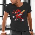 Valentine Baseball Heart Sports Love Valentines Day Boys Men's V-Neck T-Shirt Valentine Baseball Heart Sports Love Valentines Day Boys Men's V-Neck T-Shirt