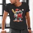 Valentines Day Heart Baseball Drip Ice Cream Boys Kids Men Men's V-Neck T-Shirt Valentines Day Heart Baseball Drip Ice Cream Boys Kids Men Men's V-Neck T-Shirt