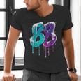 Vintage Baseball 88 Number Men's V-Neck T-Shirt Vintage Baseball 88 Number Men's V-Neck T-Shirt