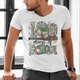 100 Days Of School Baseball Camo Men Boy Kid Men's V-Neck T-Shirt