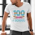 100 Days Of School Drip Ice Cream Baseball For Teacher Kids Premium Tri-Blend Men's V-Neck T-Shirt 100 Days Of School Drip Ice Cream Baseball For Teacher Kids Premium Tri-Blend Men's V-Neck T-Shirt