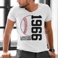 60th Birthday Baseball Limited Edition 1966 Men's V-Neck T-Shirt 60th Birthday Baseball Limited Edition 1966 Men's V-Neck T-Shirt