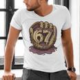 67 Ice Cream Drip Six Seven Baseball Premium Tri-Blend Men's V-Neck T-Shirt 67 Ice Cream Drip Six Seven Baseball Premium Tri-Blend Men's V-Neck T-Shirt