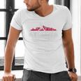 Atlanta Baseball Vintage Player Minimalist Skyline Retro Men's V-Neck T-Shirt Atlanta Baseball Vintage Player Minimalist Skyline Retro Men's V-Neck T-Shirt