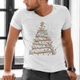 Baseball Christmas Tree Light Xmas Tees Boys Kids Men Men's V-Neck T-Shirt Baseball Christmas Tree Light Xmas Tees Boys Kids Men Men's V-Neck T-Shirt