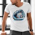 Baseball Drip Ice Cream Sprinkles Baseball Glove Premium Tri-Blend Men's V-Neck T-Shirt Baseball Drip Ice Cream Sprinkles Baseball Glove Premium Tri-Blend Men's V-Neck T-Shirt