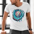 Baseball Drip Ice Cream Sprinkles Baseball Player Premium Tri-Blend Men's V-Neck T-Shirt Baseball Drip Ice Cream Sprinkles Baseball Player Premium Tri-Blend Men's V-Neck T-Shirt