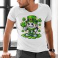 Baseball Drip Icecream Apparel Youth Boy St Patrick Day Men's V-Neck T-Shirt Baseball Drip Icecream Apparel Youth Boy St Patrick Day Men's V-Neck T-Shirt