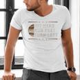 Baseball Hit Hard Run Fast Turn Left Men Boys Men's V-Neck T-Shirt