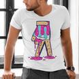 Baseball Ice Cream Drip Boys Glove Sprinkles Baseball Lover Men's V-Neck T-Shirt Baseball Ice Cream Drip Boys Glove Sprinkles Baseball Lover Men's V-Neck T-Shirt