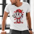 Baseball Ice Cream Valentine Dripping Game Day Men Boys Kids Men's V-Neck T-Shirt Baseball Ice Cream Valentine Dripping Game Day Men Boys Kids Men's V-Neck T-Shirt