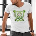 Baseball Icecream St Patrick's Day Lucky Charm Shamrock Drip Men's V-Neck T-Shirt Baseball Icecream St Patrick's Day Lucky Charm Shamrock Drip Men's V-Neck T-Shirt
