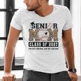 Baseball Senior Class Of 2027 Senior 2027 Graduation Women Men's V-Neck T-Shirt Baseball Senior Class Of 2027 Senior 2027 Graduation Women Men's V-Neck T-Shirt