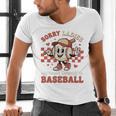 Boys & Women Men Baseball Valentine With Hearts Sporty Love Men's V-Neck T-Shirt Boys & Women Men Baseball Valentine With Hearts Sporty Love Men's V-Neck T-Shirt
