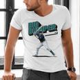 Cal Raleigh Seattle MLB Baseball Players MLBCRA205M Men's V-Neck T-Shirt Cal Raleigh Seattle MLB Baseball Players MLBCRA205M Men's V-Neck T-Shirt