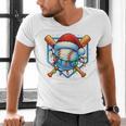 Christmas Baseball Drip For Boys Kids Ice Cream Drip Men's V-Neck T-Shirt Christmas Baseball Drip For Boys Kids Ice Cream Drip Men's V-Neck T-Shirt