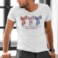 My Favorite Season Is Baseball Coquette Bow Game Day Mom Sis Men's V-Neck T-Shirt My Favorite Season Is Baseball Coquette Bow Game Day Mom Sis Men's V-Neck T-Shirt