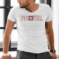 Fo23ver Baseball Sports Fan 23 Forever Men's V-Neck T-Shirt