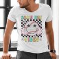 Game Day Vibes Softball Baseball Groovy Game Day Girls Women Men's V-Neck T-Shirt Game Day Vibes Softball Baseball Groovy Game Day Girls Women Men's V-Neck T-Shirt