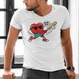 Heart Valentines Day Baseball Men Boys Kids Teens Men's V-Neck T-Shirt Heart Valentines Day Baseball Men Boys Kids Teens Men's V-Neck T-Shirt