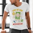 Hobby Trading Card Parody Humor 11 Baseball Cards Collector Premium Men's V-Neck T-Shirt