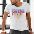 Ice Cream Baseball Cone Dripping Sprinkles Kids Boys Summer Premium Tri-Blend Men's V-Neck T-Shirt Ice Cream Baseball Cone Dripping Sprinkles Kids Boys Summer Premium Tri-Blend Men's V-Neck T-Shirt