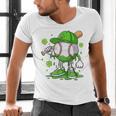 Kids Boys Happy St Patricks Day Kids Baseball Ice Cream Drip Men's V-Neck T-Shirt