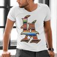 LA Sarape Los Angeles LA Sarape East LA Baseball Mexican Premium Tri-Blend Men's V-Neck T-Shirt LA Sarape Los Angeles LA Sarape East LA Baseball Mexican Premium Tri-Blend Men's V-Neck T-Shirt