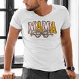 Leopard Baseball Softball Mama Bow Softball Baseball Mom Men's V-Neck T-Shirt Leopard Baseball Softball Mama Bow Softball Baseball Mom Men's V-Neck T-Shirt