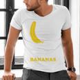 Love Bananas Banana Baseball Men's V-Neck T-Shirt Love Bananas Banana Baseball Men's V-Neck T-Shirt