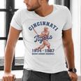 Negro League Baseball History Month Cincinnati Ohio Men's V-Neck T-Shirt Negro League Baseball History Month Cincinnati Ohio Men's V-Neck T-Shirt