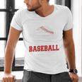 Proud Sister Of A Baseball Senior Class Of 2026 Graduation Men's V-Neck T-Shirt Proud Sister Of A Baseball Senior Class Of 2026 Graduation Men's V-Neck T-Shirt