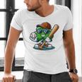 Shamrock Baseball St Patrick's Day Kids Boys Toddlers Premium Tri-Blend Men's V-Neck T-Shirt
