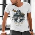 Sioux City Silverbacks Retro Minor League Baseball Men's V-Neck T-Shirt