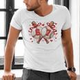 Six Seven 67 Meme Baseball Coquette Bow Valentine Men's V-Neck T-Shirt Six Seven 67 Meme Baseball Coquette Bow Valentine Men's V-Neck T-Shirt