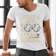 I Struck Out 100 Days Of School Baseball Fan Students Batter Premium Tri-Blend Men's V-Neck T-Shirt I Struck Out 100 Days Of School Baseball Fan Students Batter Premium Tri-Blend Men's V-Neck T-Shirt