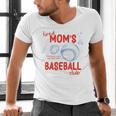 Tired Baseball Mom Club Baseball Mama Mother's Day Men's V-Neck T-Shirt Tired Baseball Mom Club Baseball Mama Mother's Day Men's V-Neck T-Shirt