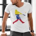 Venezuela Baseball Men's V-Neck T-Shirt Venezuela Baseball Men's V-Neck T-Shirt