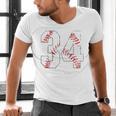 Vintage Distressed Baseball Number 34 Jersey Player Uniform Men's V-Neck T-Shirt Vintage Distressed Baseball Number 34 Jersey Player Uniform Men's V-Neck T-Shirt