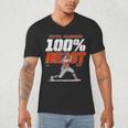 100 Beast Pete Alonso Baltimore Baseball MLBPA Men's V-Neck T-Shirt