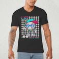 100 Days Of School Baseball Drip Ice Cream Boys Kids Men's V-Neck T-Shirt 100 Days Of School Baseball Drip Ice Cream Boys Kids Men's V-Neck T-Shirt