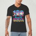 100 Days Of School Baseball Ice Cream For Boy Girl Kids Men's V-Neck T-Shirt 100 Days Of School Baseball Ice Cream For Boy Girl Kids Men's V-Neck T-Shirt